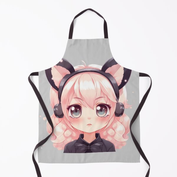 Item preview, Anime kawaii girl designed and sold by Kat's Design Hub.