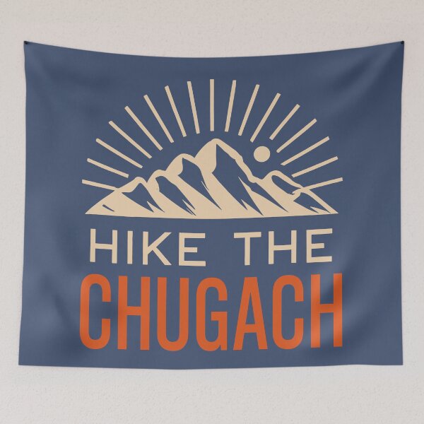 Item preview, Hike The Chugach Mountains Sunburst designed and sold by Esskay Designs.
