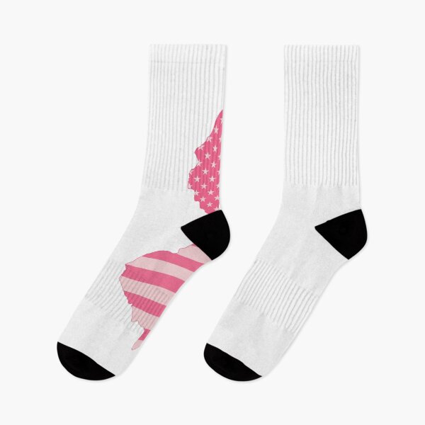 Item preview, New Jersey State Pop Pink Stars & Stripes – Trendy Pink designed and sold by Paper Drip.
