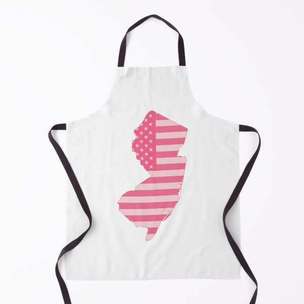 Item preview, New Jersey State Pop Pink Stars & Stripes – Trendy Pink designed and sold by Paper Drip.
