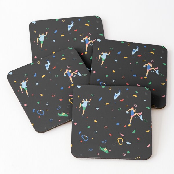 Item preview, Rock climbing Wall - Colorful Dark designed and sold by klossisch.