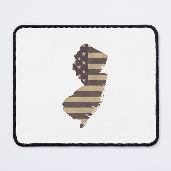 Item preview, New Jersey State Vintage Stars & Stripes – Brown and Gold designed and sold by Paper Drip.