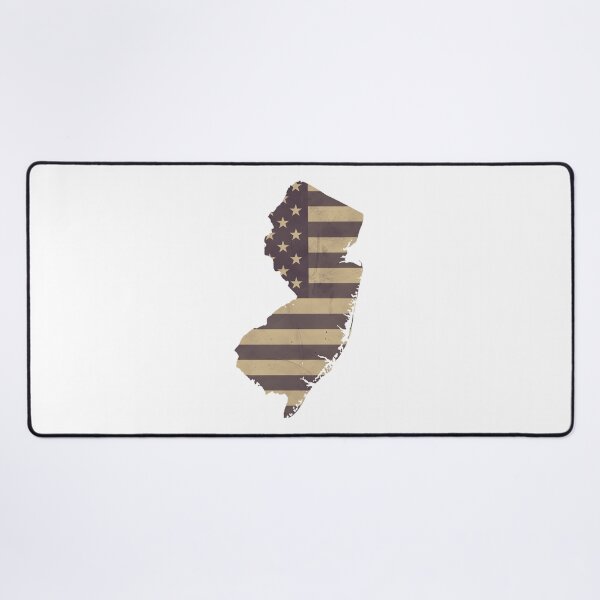 Item preview, New Jersey State Vintage Stars & Stripes – Brown and Gold designed and sold by Paper Drip.