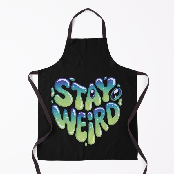 Item preview, Stay Weird Weirdcore Slime Typography Retro Aesthetic Quote Design designed and sold by ViktoonShirts.