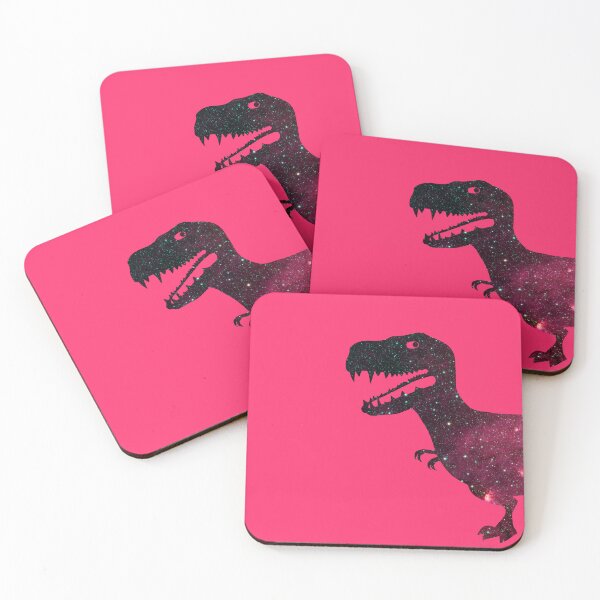 Item preview, T-rex - magenta stars designed and sold by helengarvey.