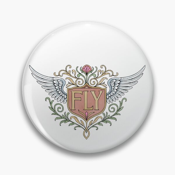 Item preview, F.L.Y. roller coaster logo designed and sold by FoolishDreamers.