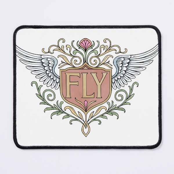 Item preview, F.L.Y. roller coaster logo designed and sold by FoolishDreamers.