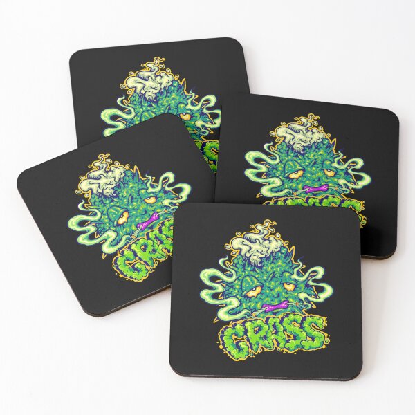 Item preview, Weed Bud Monster Smoking Joint Stoner T-Shirt designed and sold by PSYNOVA.