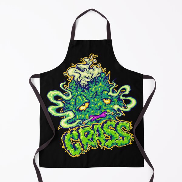 Item preview, Weed Bud Monster Smoking Joint Stoner T-Shirt designed and sold by PSYNOVA.