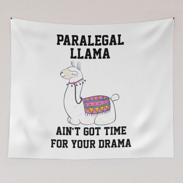 Item preview, Paralegal Funny Gift Llama designed and sold by mpckkkta78.