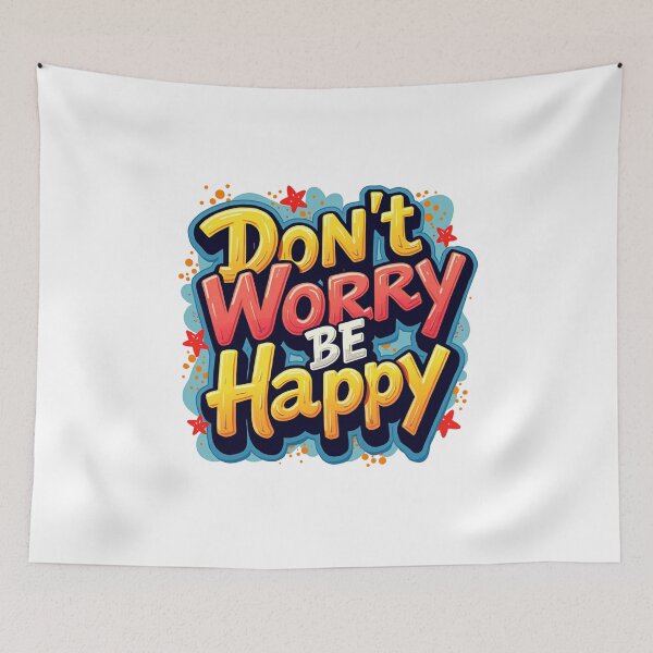 Item preview, Copy of Dont Worry Be Happy designed and sold by DigitalPrints26.