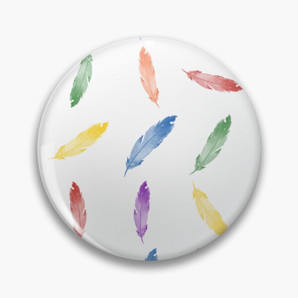 Item preview, Brightly Coloured Feathers designed and sold by QuirkyMint.