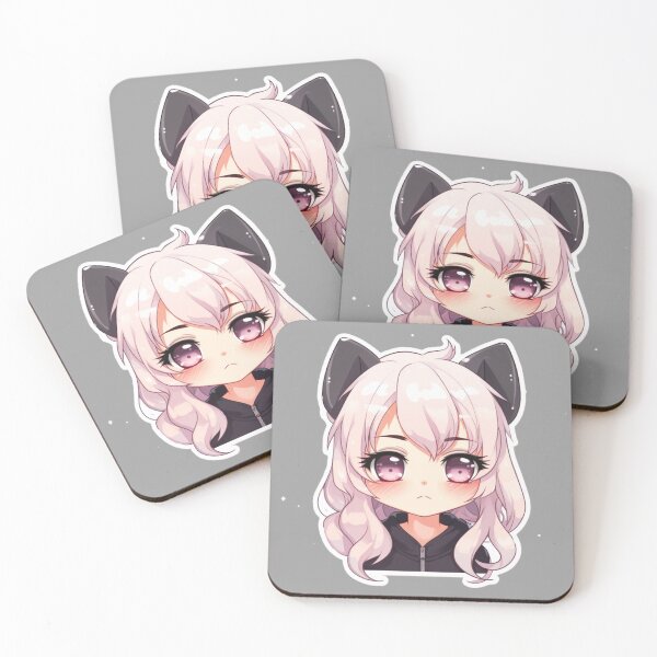 Item preview, Anime kawaii pink designed and sold by Kat's Design Hub.