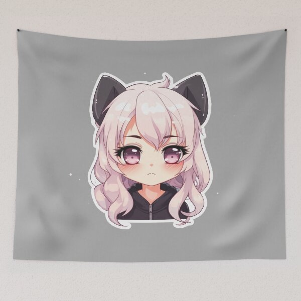 Item preview, Anime kawaii pink designed and sold by Kat's Design Hub.