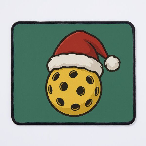 Item preview, Merry Christmas Pickleball Ball Xmas designed and sold by Prints-by-Olaf.