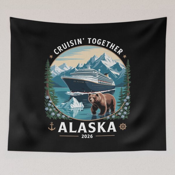 Item preview, Cruisin Together Matching Family Friends Alaska Cruise 2026  designed and sold by SiegridOffical.