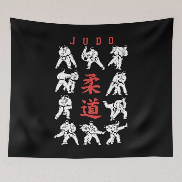 Item preview, Judo Throw Sweep MMA Mixed Martial Arts Kanji Gi Budo designed and sold by GrandeDuc.