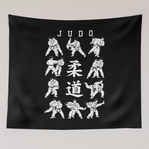 Item preview, Judo Throw Sweep MMA Mixed Martial Arts Kanji Gi Budo designed and sold by GrandeDuc.
