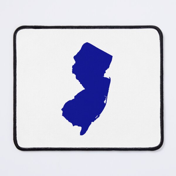 Item preview, New Jersey Map Silhouette – Minimal Black and White designed and sold by Paper Drip.