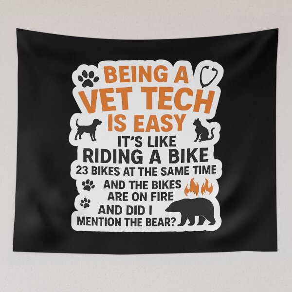 Item preview, Being A Vet Tech Is Easy designed and sold by mpckkkta78.