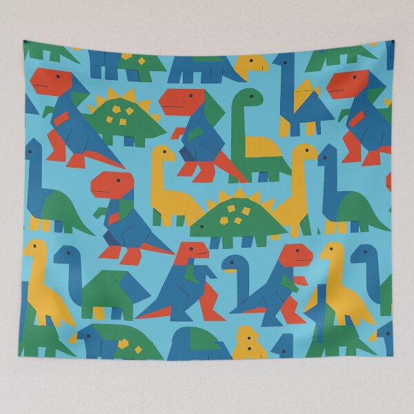 Item preview, Dinosaur Geometric Design designed and sold by FandomFunStudio.