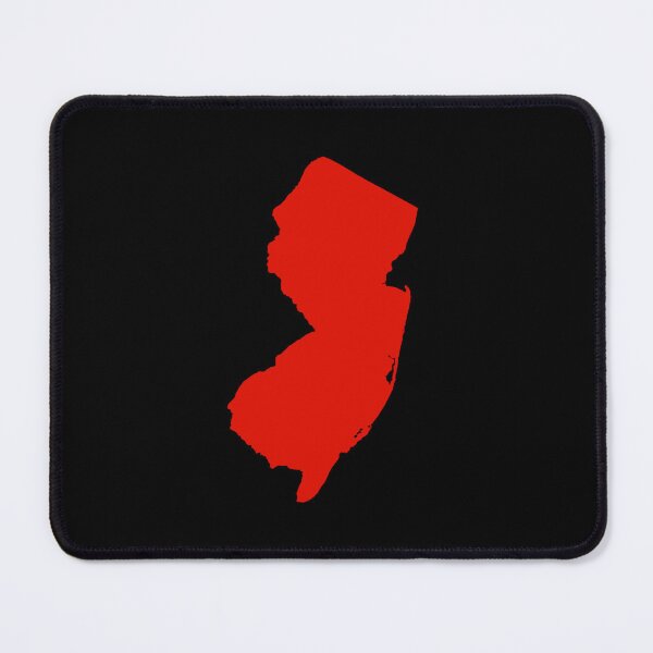 Item preview, New Jersey Map Silhouette – Minimal Red designed and sold by Paper Drip.