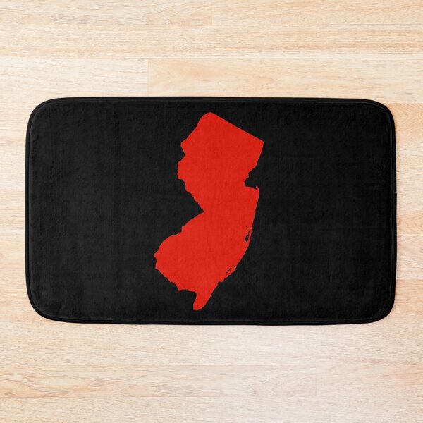 Item preview, New Jersey Map Silhouette – Minimal Red designed and sold by Paper Drip.