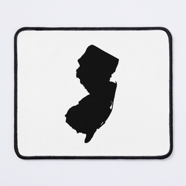 Item preview, New Jersey Map Silhouette – Minimal Black designed and sold by Paper Drip.