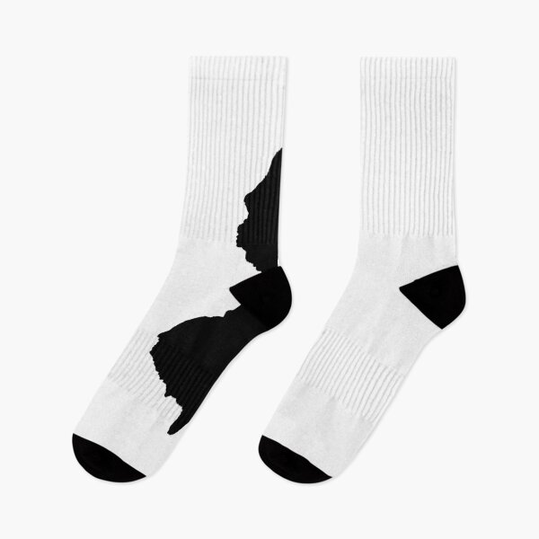 Item preview, New Jersey Map Silhouette – Minimal Black designed and sold by Paper Drip.