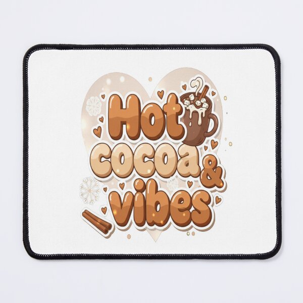 Item preview, Hot Cocoa & Vibes Aesthetic. Cozy Winter Mug & Holiday Quote Design designed and sold by Aarvya Fashion Club ( A.F.C ).