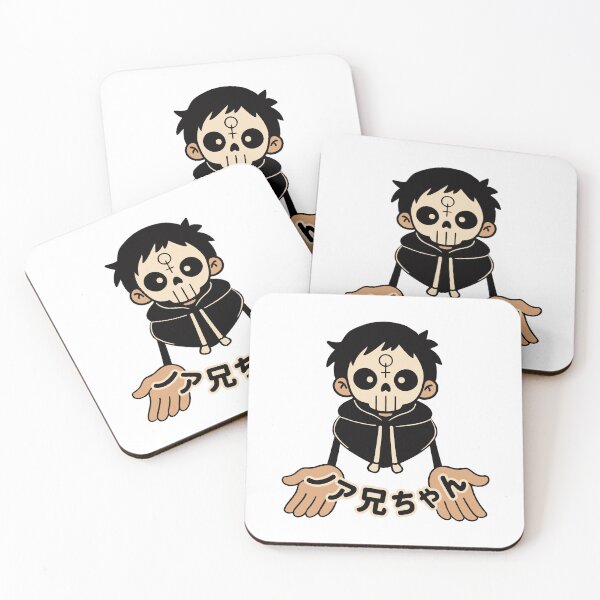 Item preview, Noah Bros – Little God Skeleton Boy Meme with Hands (Kawaii Skull Character) designed and sold by Mog Mog Eatalot – Tokyo x A’dam Mashup.