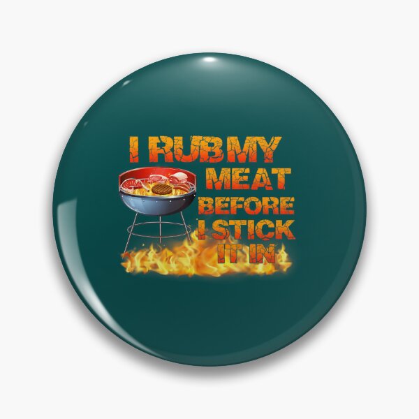 Item preview, BBQ Dad Offset Smoker Pit Je frotte ma viande je la colle  designed and sold by shanapresset.