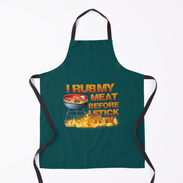 Item preview, BBQ Dad Offset Smoker Pit Je frotte ma viande je la colle designed and sold by shanapresset.