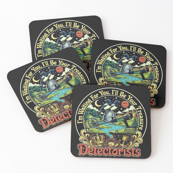 Item preview, Detectorists DMDC Magpie I'll Be Your Treasure - Eye Voodoo Folk Magpie Edition designed and sold by eyevoodoo.