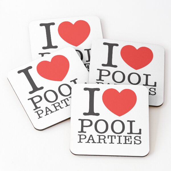 Item preview, I LOVE POOL PARTIES designed and sold by shitpostee.