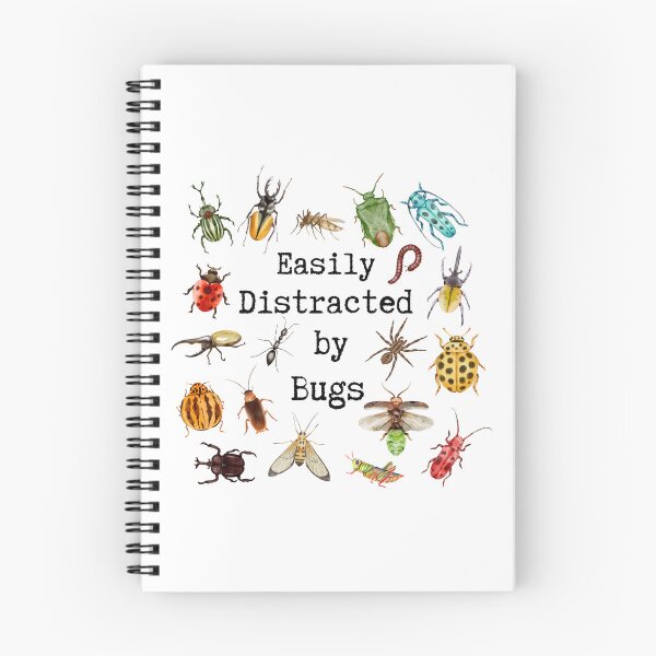 Item preview, Easily Distracted by Bugs designed and sold by stephenflashart.