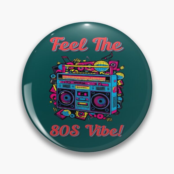 Item preview, Feel The 80S Vibe!  designed and sold by shanapresset.