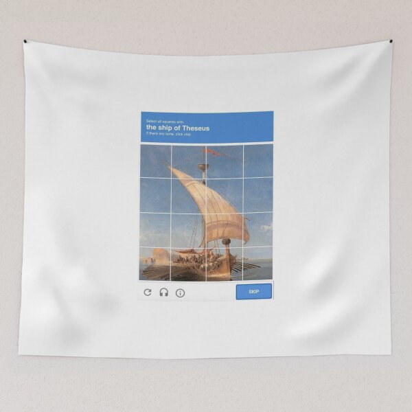 Item preview, Ship of Theseus - Philosophy Student Paradox T-Shirt designed and sold by DargonGx.