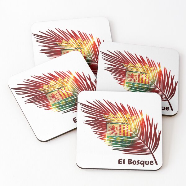Item preview, Abstract Flag of El Bosque – Feather Shape Design designed and sold by ArteJorge48.