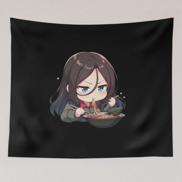 Item preview, Nonna Girls Und Panzer Anime Kawaii Chibi Ramen Bowl Delight designed and sold by Raslbazola.