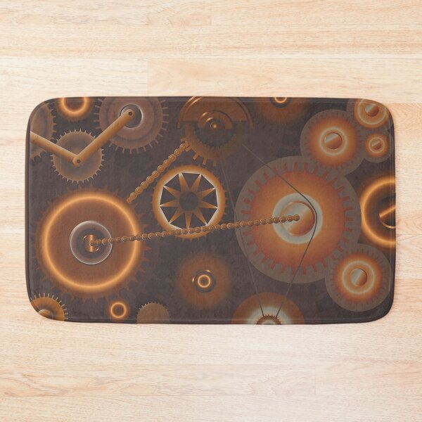 Item preview, Steampunk cog wheel pattern designed and sold by Meowsome91.