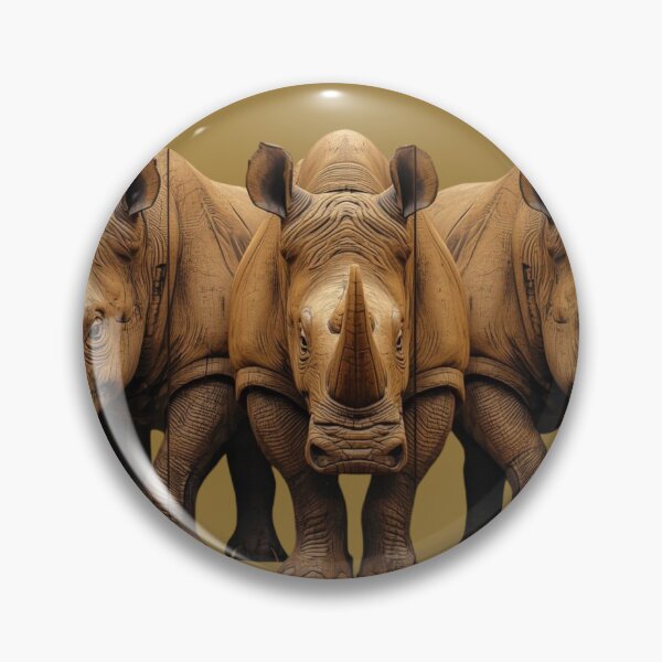 Item preview, Tribal Rhino Trio – Strength in Unity Art designed and sold by SavannaStrikes.