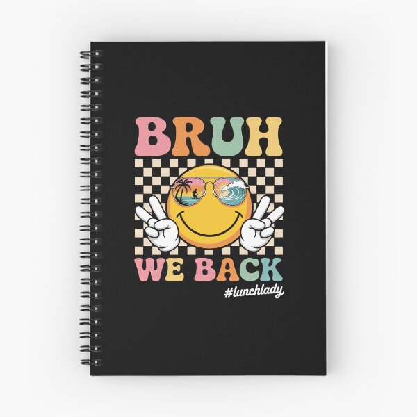 Item preview, Bruh We Back Lunch Lady Back To School designed and sold by HeinzanoWeno.