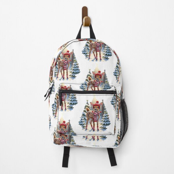 Item preview, Cute Winter Deer – Cozy Snow Forest Christmas Illustration designed and sold by HexOne.