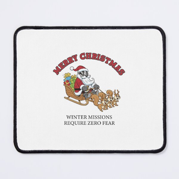 Item preview, Honey Badger in sleigh designed and sold by Mqyou.