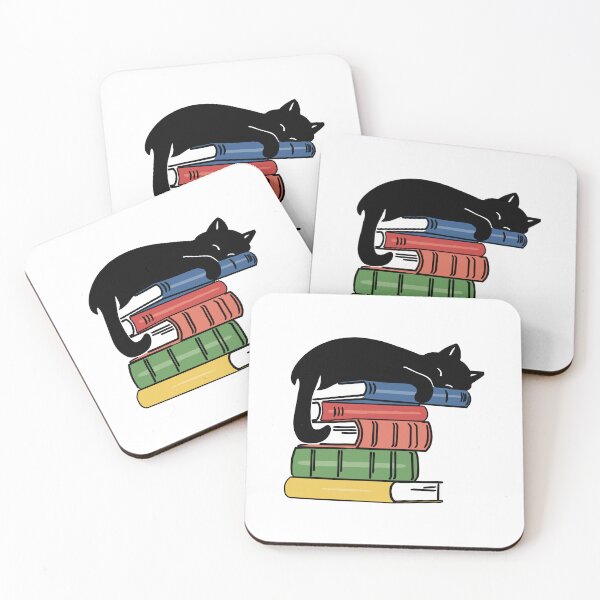 Item preview, Cat Book, Books and Cats, Cat Lover designed and sold by Steele-Art.