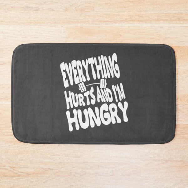 Item preview, Everything Hurts and I'm Hungry T-Shirt – Funny Fitness Humor, Vintage Gym Design designed and sold by zyntees.