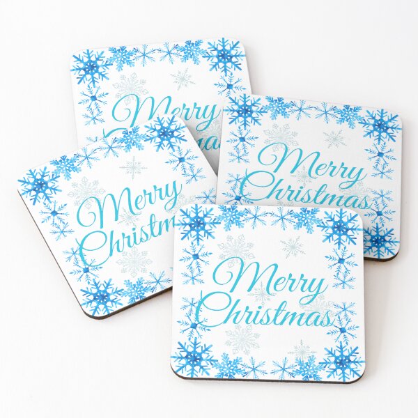 Item preview, "Merry Christmas" with some snowflakes designed and sold by KrencyArt.