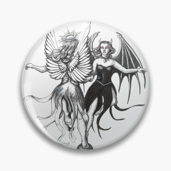 Item preview, angel and demon designed and sold by Meowsome91.