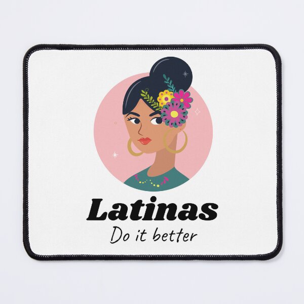 Item preview, Latinas Do It Better – Cute Feminine Pride Graphic designed and sold by Suzy Perez Art.